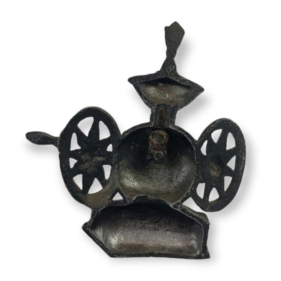 Cast Iron Coffee Grinder Kitchen Wall Decor 6.5 inch Tall Vintage - Picture 2 of 3
